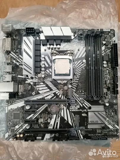Материнская плата asus prime Z390M-plus ddr4