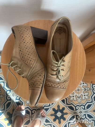 Ботильоны натуральная кожа 37