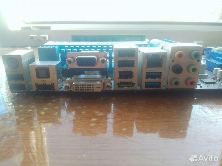 Материнская плата+процессор 6ядер+4gb