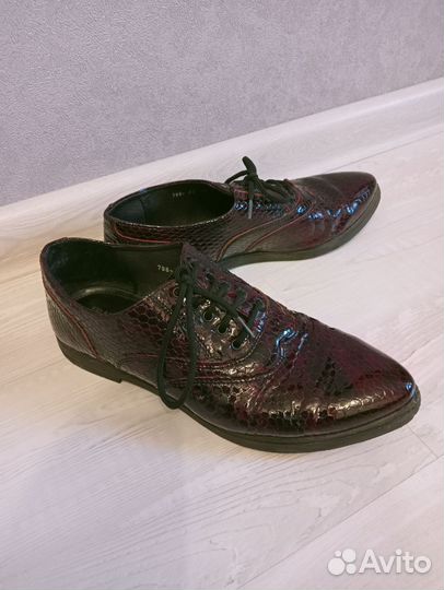 Полуботинки женские 38 натуральная кожа