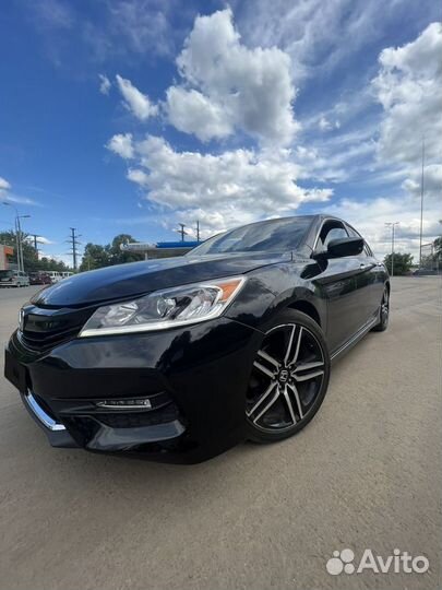 Honda Accord 2.4 МТ, 2017, 100 000 км