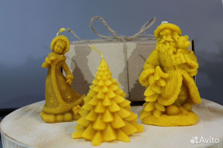 Свечи из натурального пчелиного воска