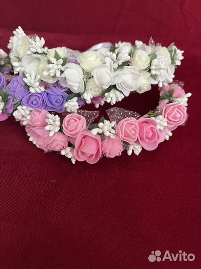 Ободок венок ручная работа