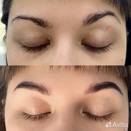 Оформление и окрашивание бровей