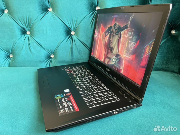 Игровой MSI GP72 17,3 i7 GTX1060 FHD IPS 16GB