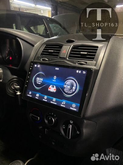 Магнитола android 9 дюймов на гранту FL 2\32