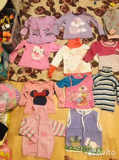 Детские вещи пакетом для девочек