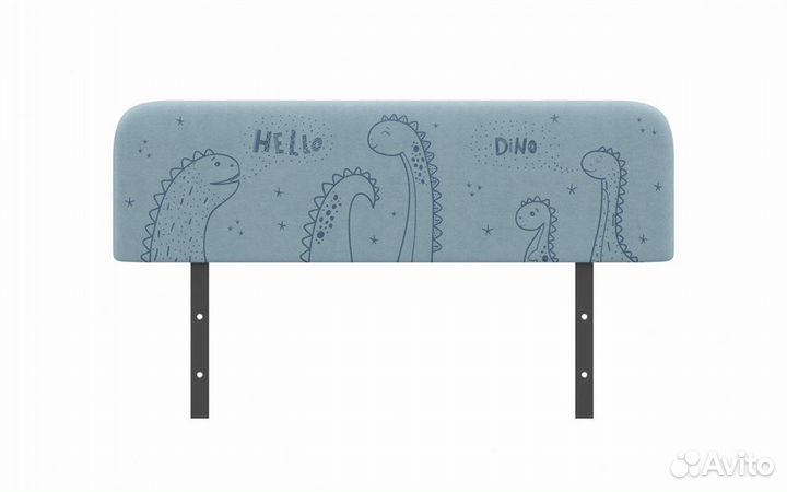 Детская кровать-диван Диван голубой