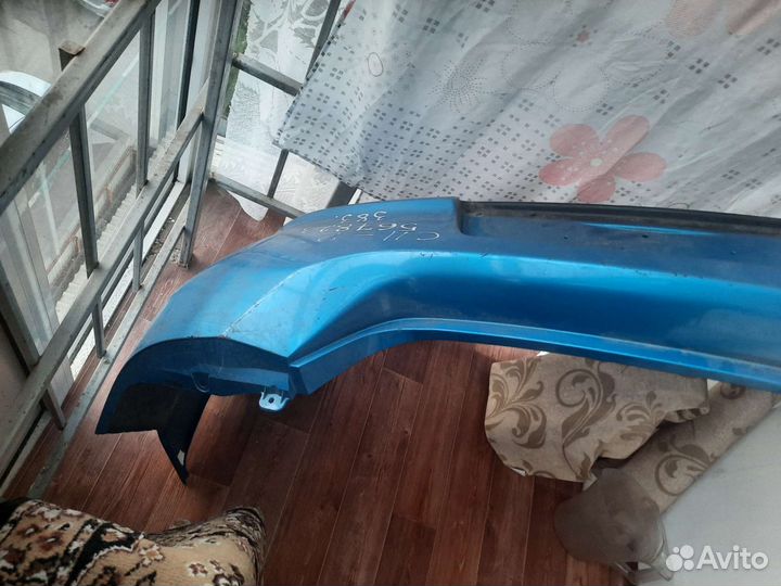 Бампер задний нисан тида кузов с11