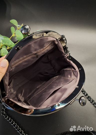 Сумка женская кроссбоди черная