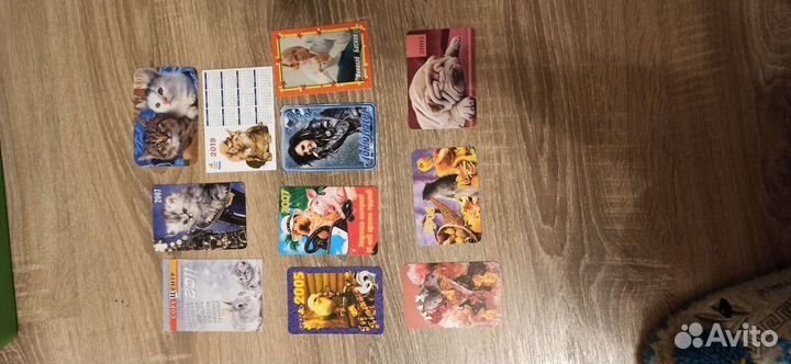 Карманные календарики продажа / обмен