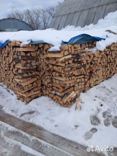Дрова березовые колотые
