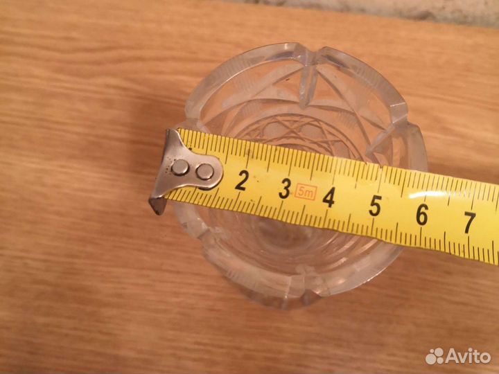 Ваза хрустальная