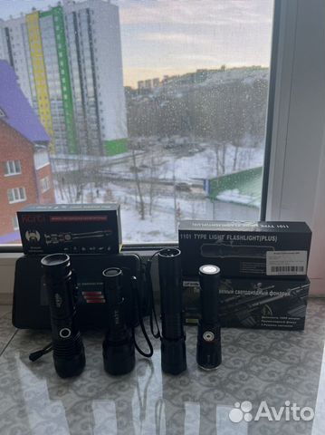 Фонари разные для рыбалки охоты и туризма