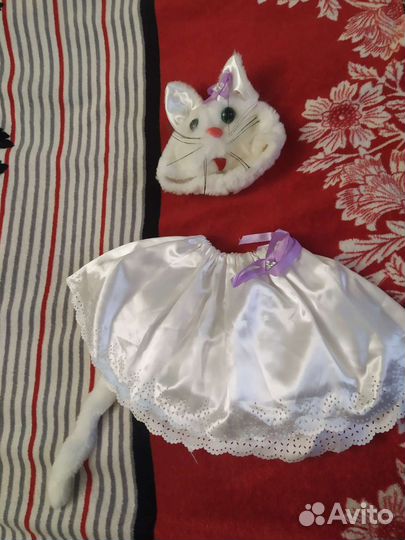 Новогодний костюм для девочки кошка