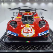 Модель Ferrari 499P LeMans Hypercar 2023 1:18 BBR