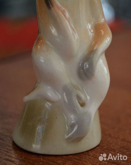 Мини фарфоровая статуэтка- обезьянка.лфз