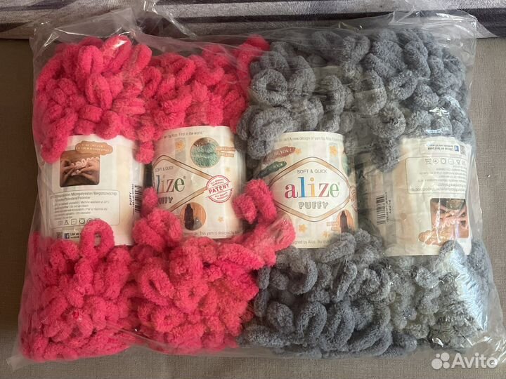 Пряжа alize puffy