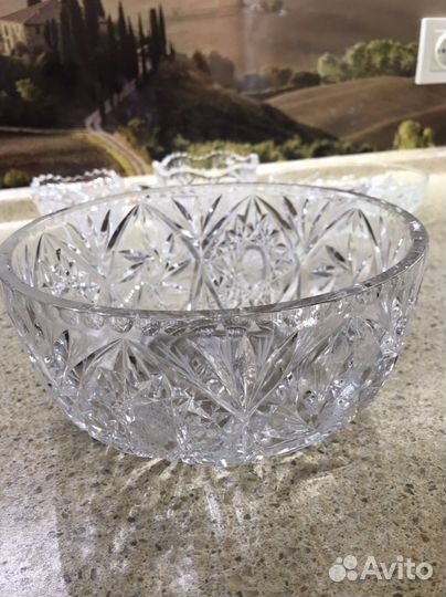 Хрустальная ваза