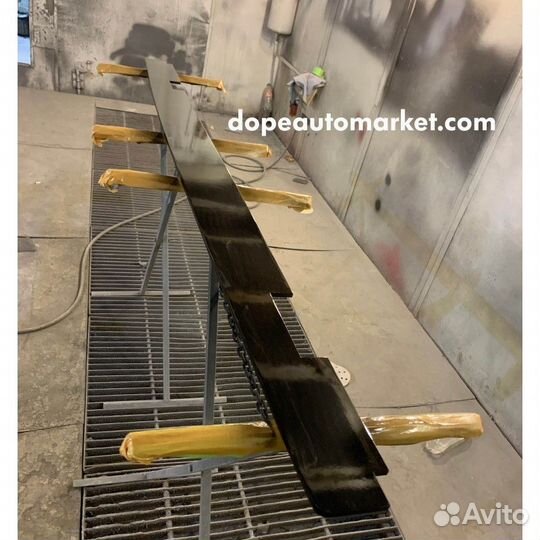 Накладки на пороги сплиттеры BMW E90