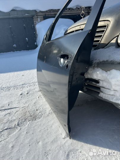 Дверь пепедняя левая рено сандеро 1