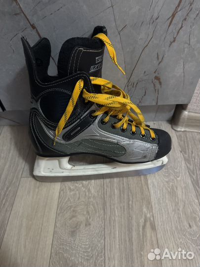 Коньки хоккейные ccm externo 28 см по стельке