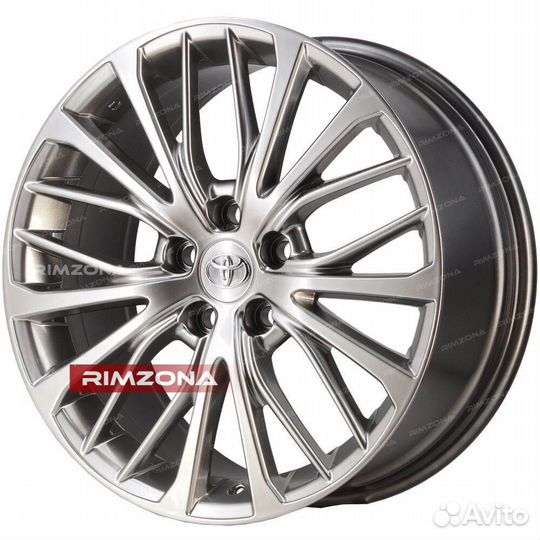 Литые диски R18 на Toyota Corolla. Эфф1