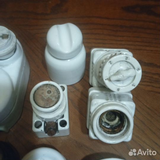 Довоенная немнцкая электрика (Фарфор) 33 штуки