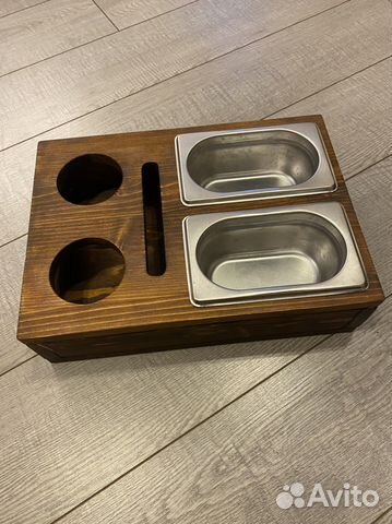 Поднос деревянный бокс для пива сервировка