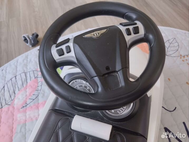 Машинка-каталка беговел тележка полесье