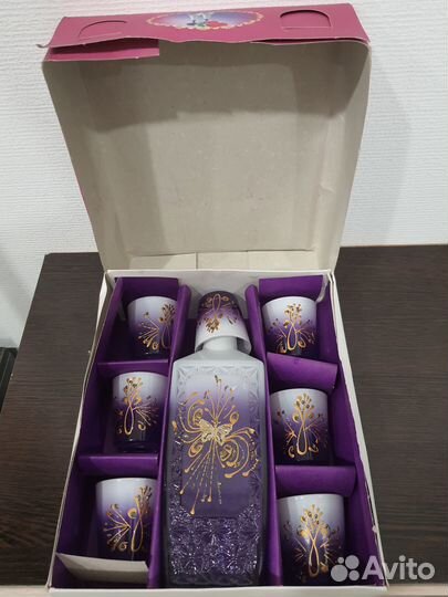 Подарочный набор хрусталь стекло