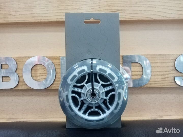 Комплект колёс Globber Flow 125 mm светящиеся
