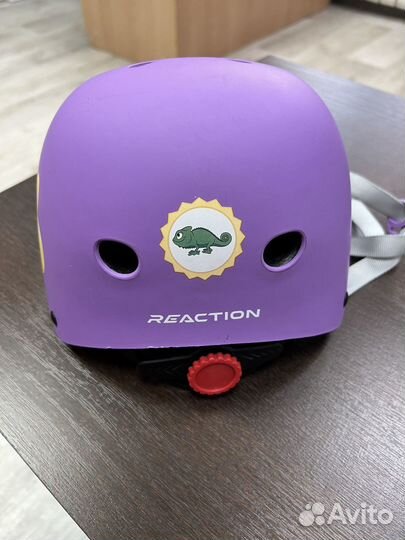 Детские Ролики Reaction Rainbow, шлем, защита