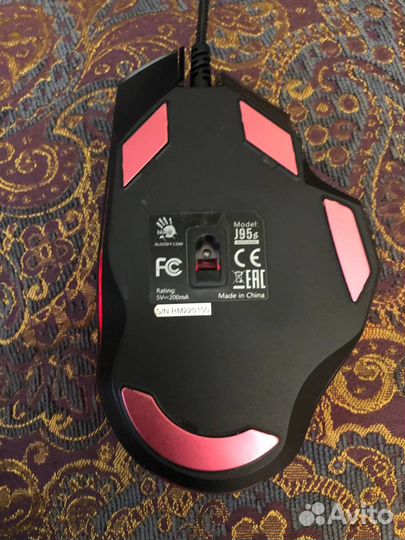 Игровая мышь A4 tech bloody j95