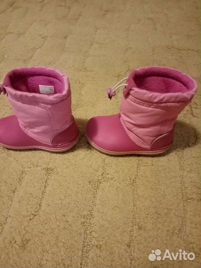 Crocs сапоги, размер 8(25