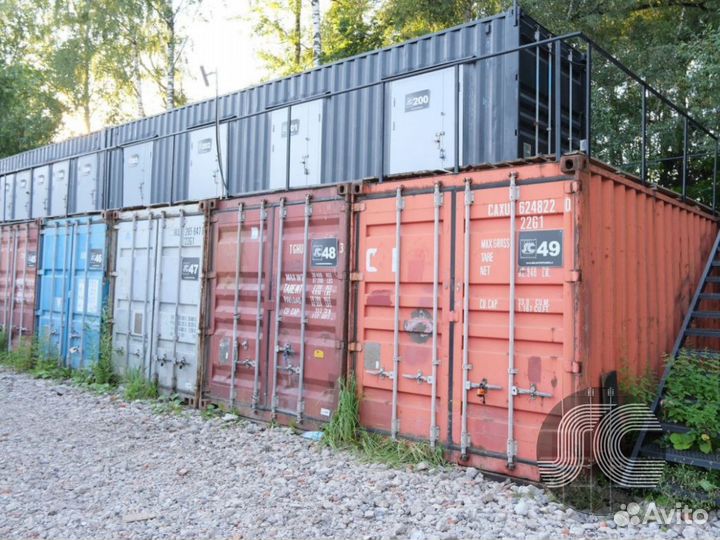 Аренда склад контейнер 20 футов (15 м.кв)