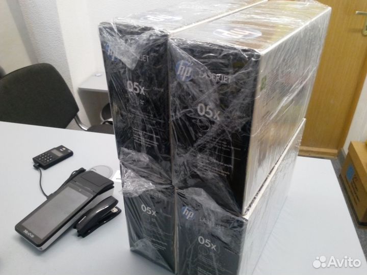 Картридж HP се505X оригинал