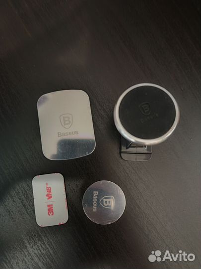 Автомобильный держатель Baseus. Чёрный. Магнитный