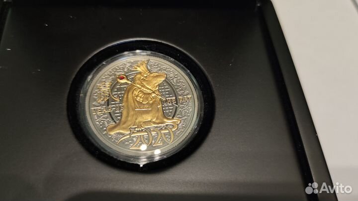 Монета Год крыса. Год успеха 2020