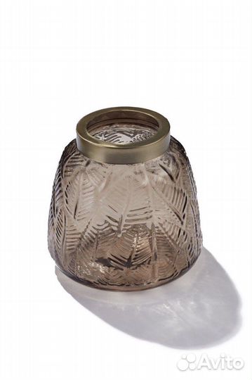 Новая ваза для цветов (стекло и металл)