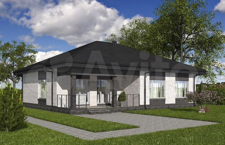 Дом 99 м² на участке 8 сот.