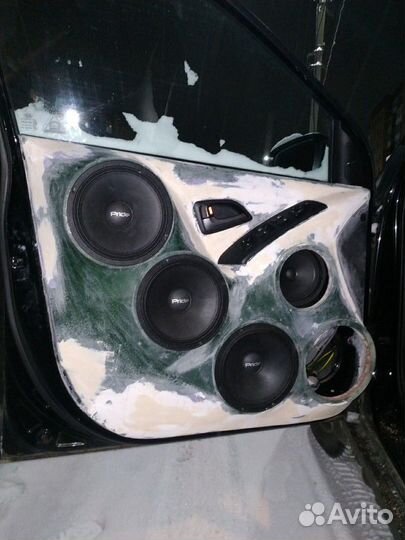 Дверные карты hyundai ix35 под громкий фронт