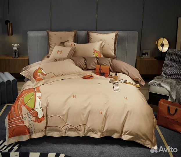 Постельное белье hermes