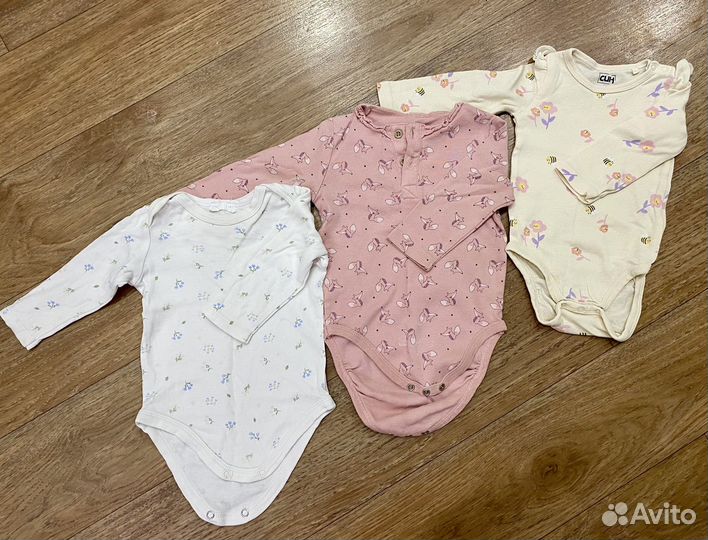 Пакет вещей на девочку 68, 74, 80