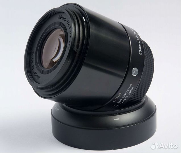 Объектив sigma 60mm 2.8 mft m4/3