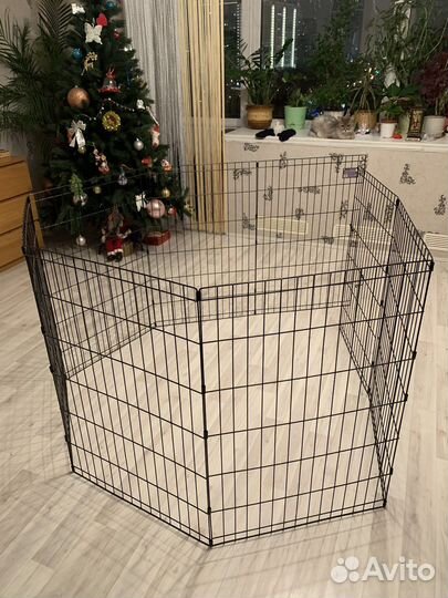 Высокий вольер для собаки