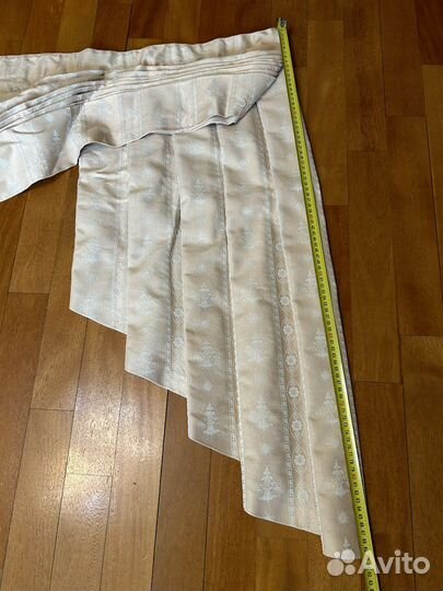 Ламбрекен с галстуком на окно 188 см