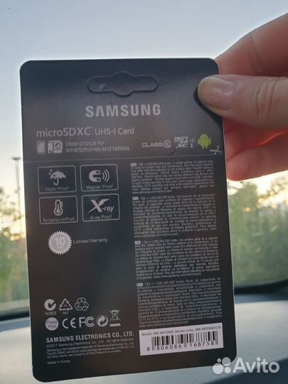 Карта памяти micro sd 256 class 10 4 k