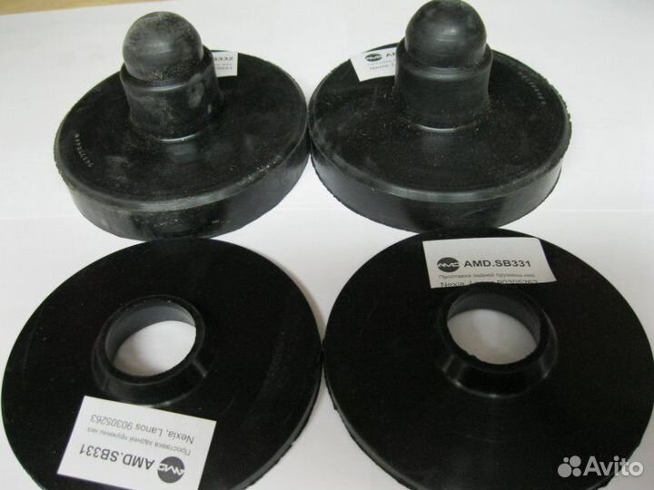 Проставки пружины daewoo nexia\lanos задн верхняя