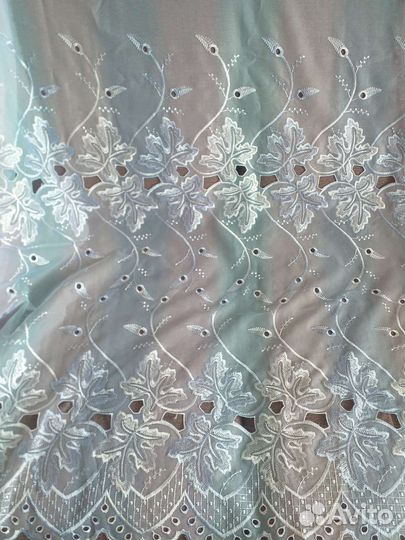 Тюль б/у